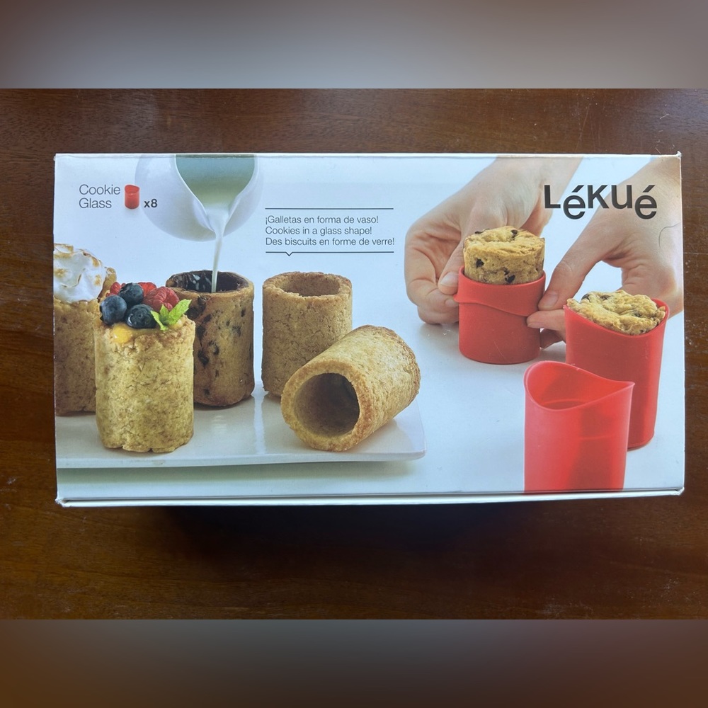 Lékué cookie glasses - set of 8